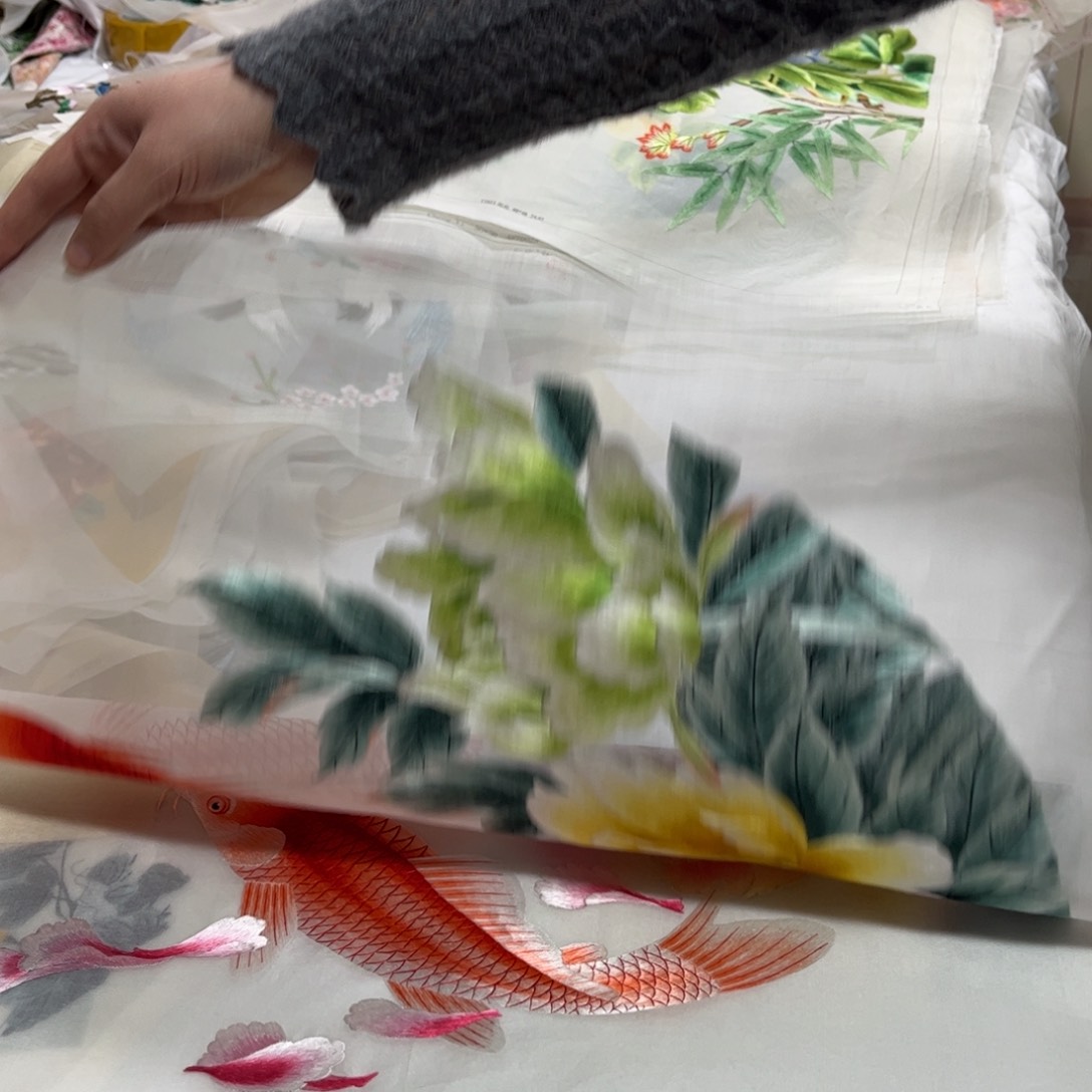 织绣.**?纯手工制作陆老师