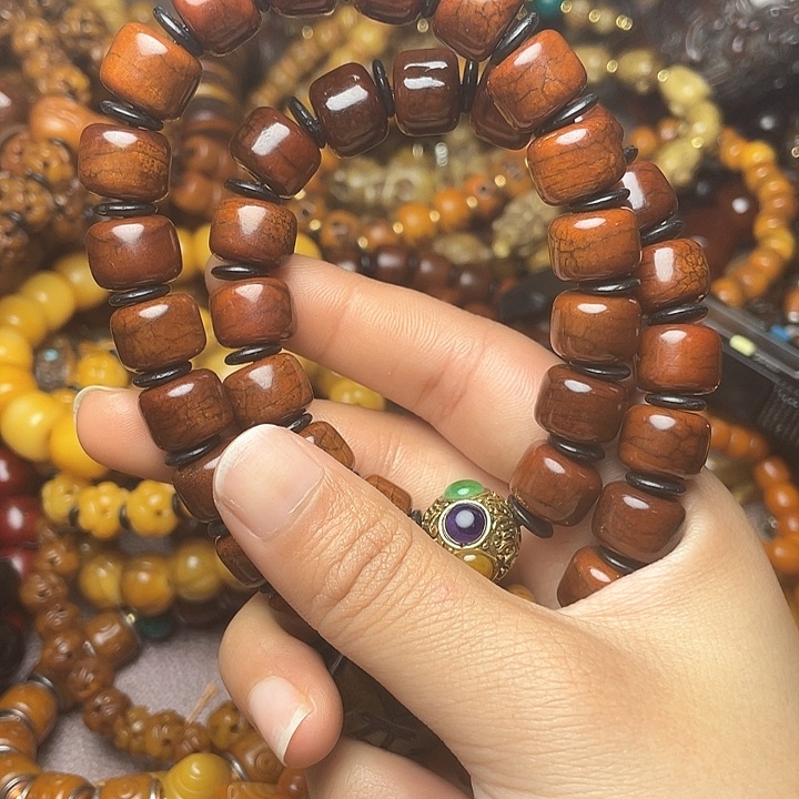 牛骨手串/手链我*想牦牛骨手持