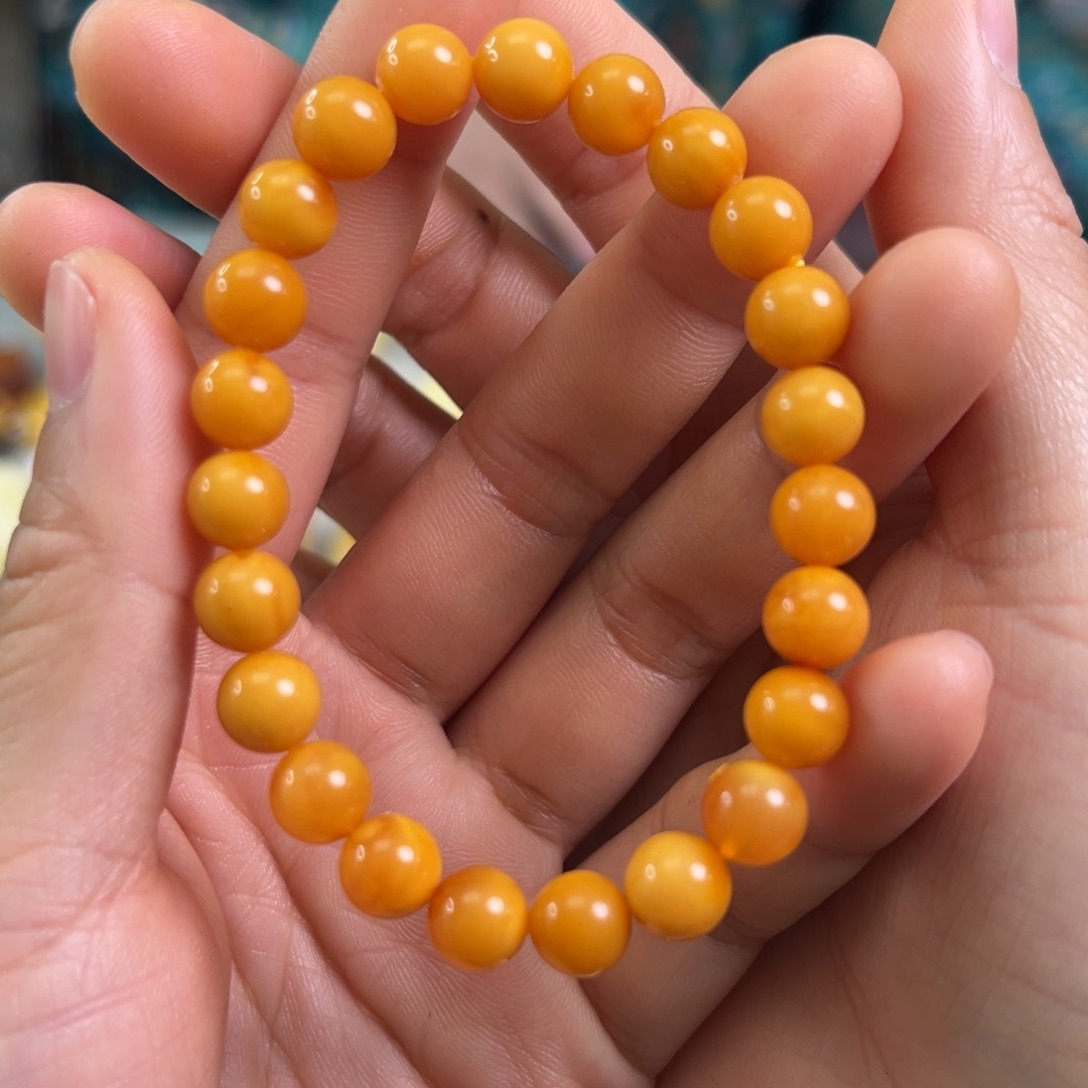 蜜蜡裸石未镶嵌蜜蜡