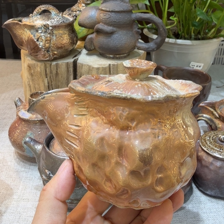 陶盘柴烧福利新品多多