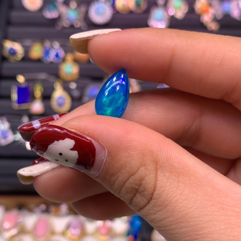 【闪购商品】欧泊裸石定制银S925镶嵌p****9