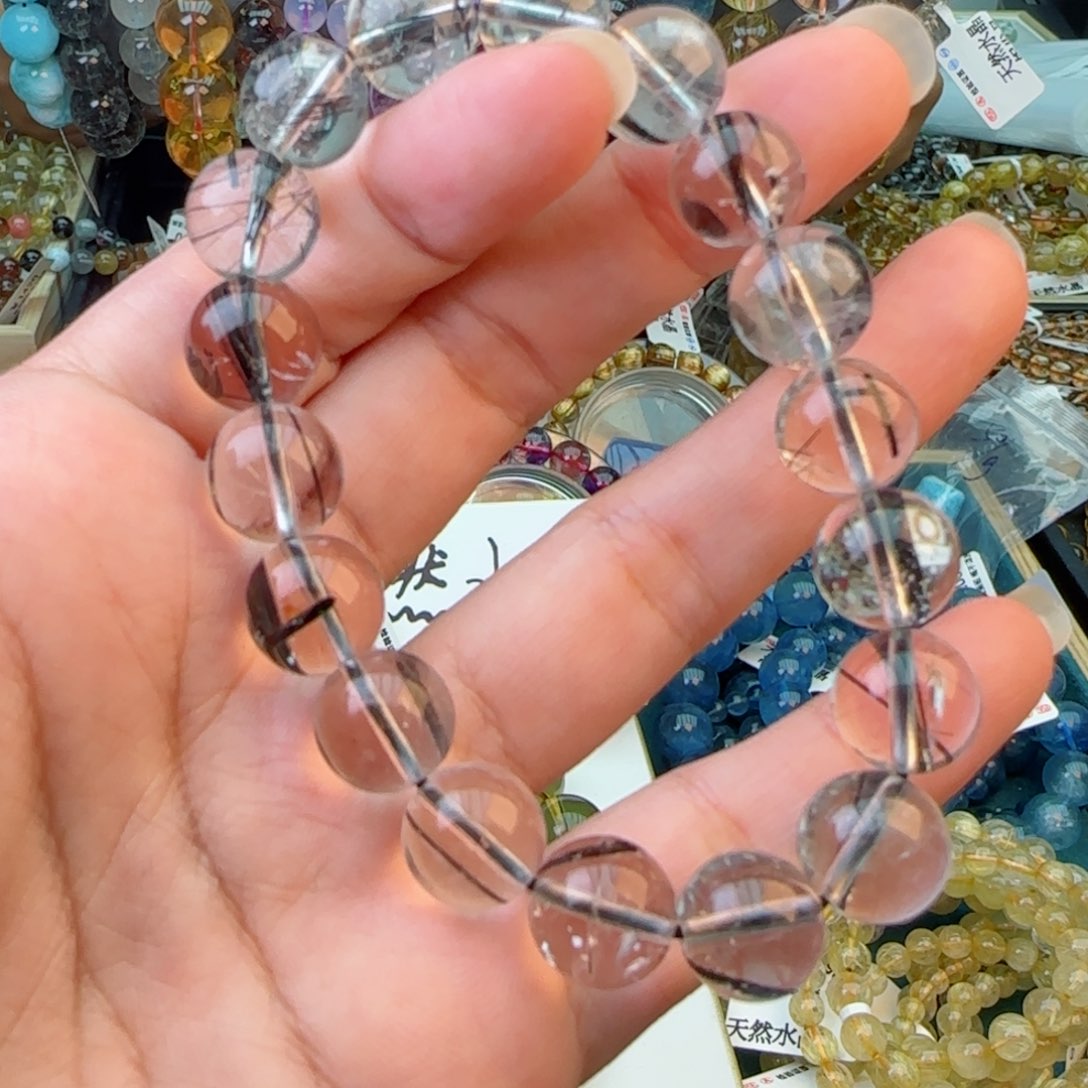 水晶手链未镶嵌手串