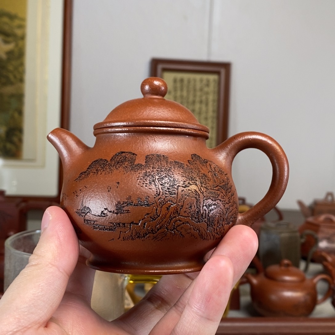 茶壶紫砂原矿泥料传统工艺制作