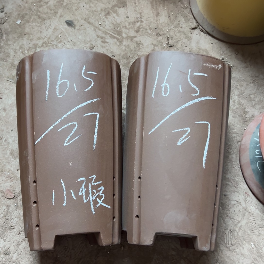 花盆紫砂宜兴紫砂花盆源头2只