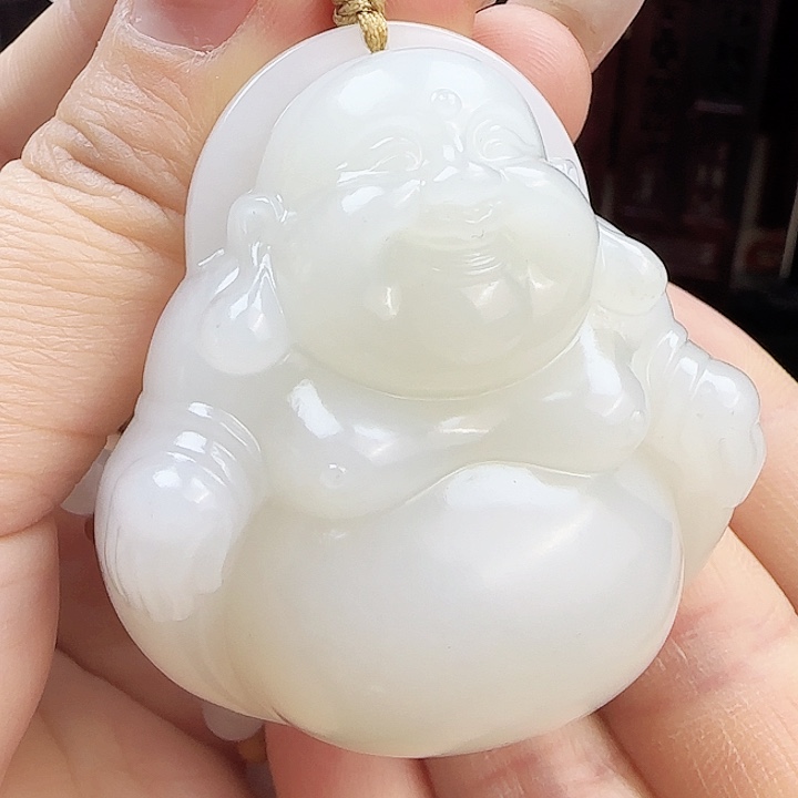 和田玉挂件未镶嵌定制发货