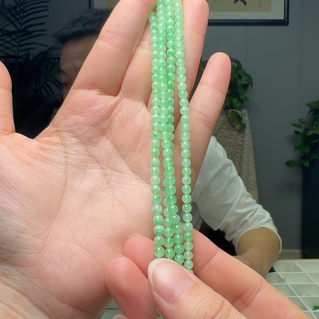 翡翠未镶嵌项链多样性发货其一