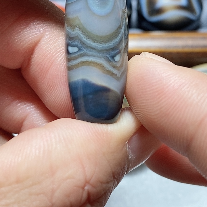 玛瑙/玉髓合金颈饰