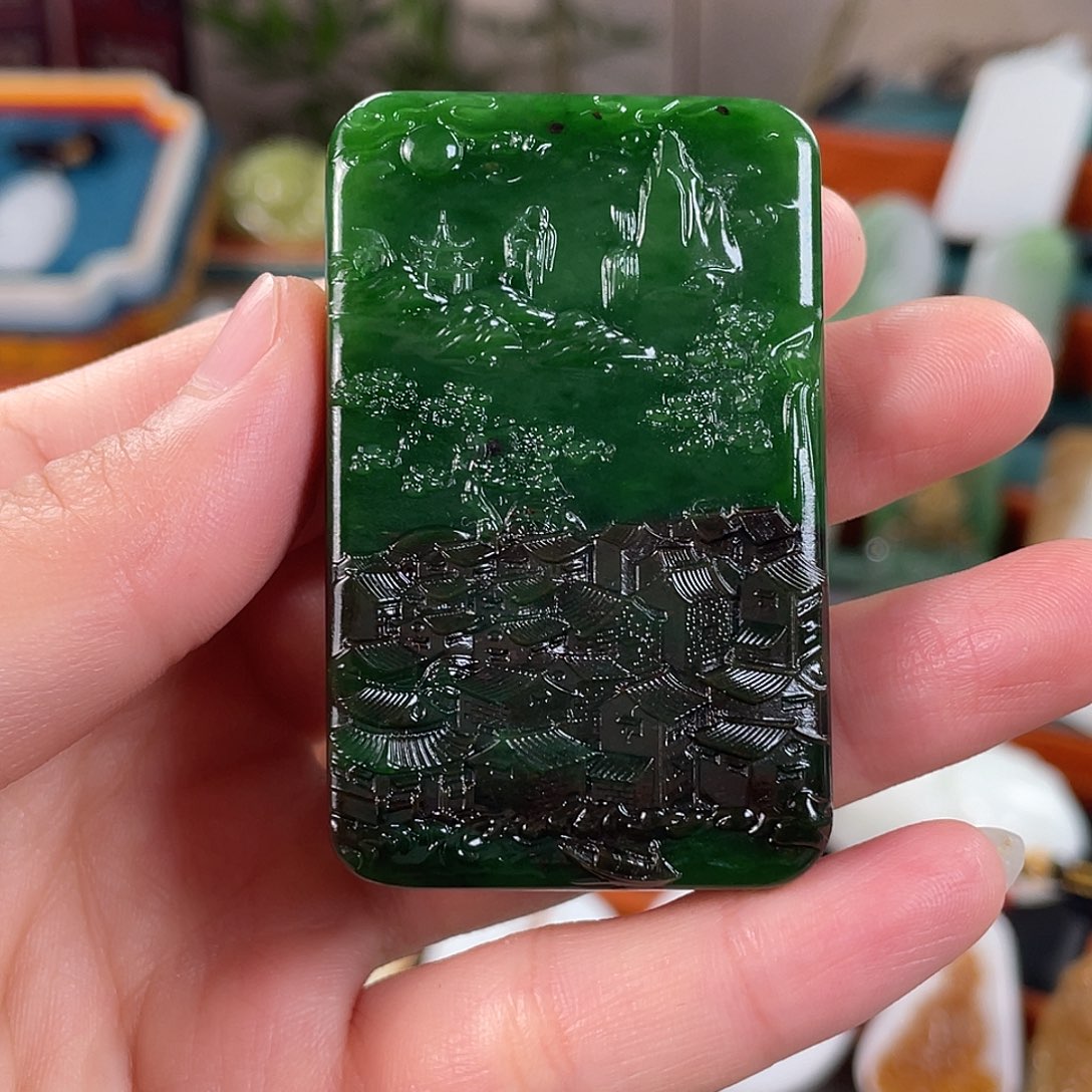 未镶嵌和田玉挂件