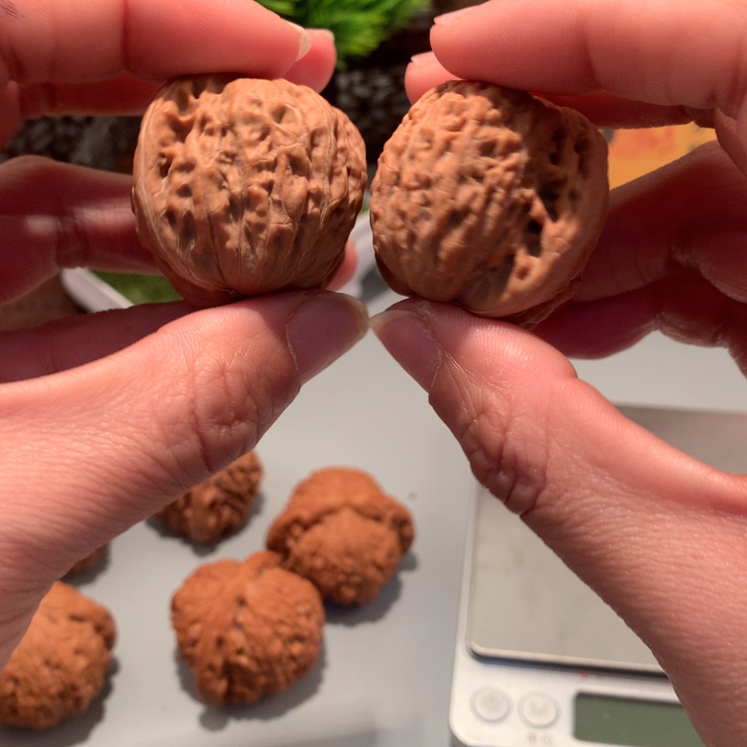 偏***风把件文玩核桃铁锤