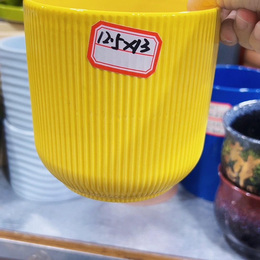 外贸尾单陶瓷花盆凑单10米包邮