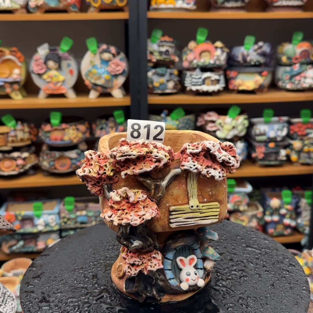 【闪购商品】陶瓷粗陶手捏