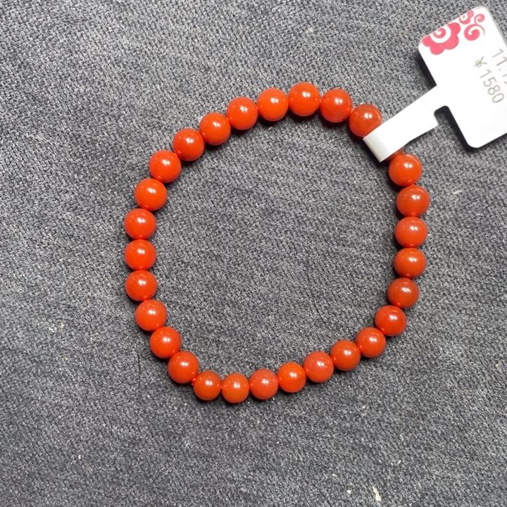 未镶嵌手串南红玛瑙K****乐