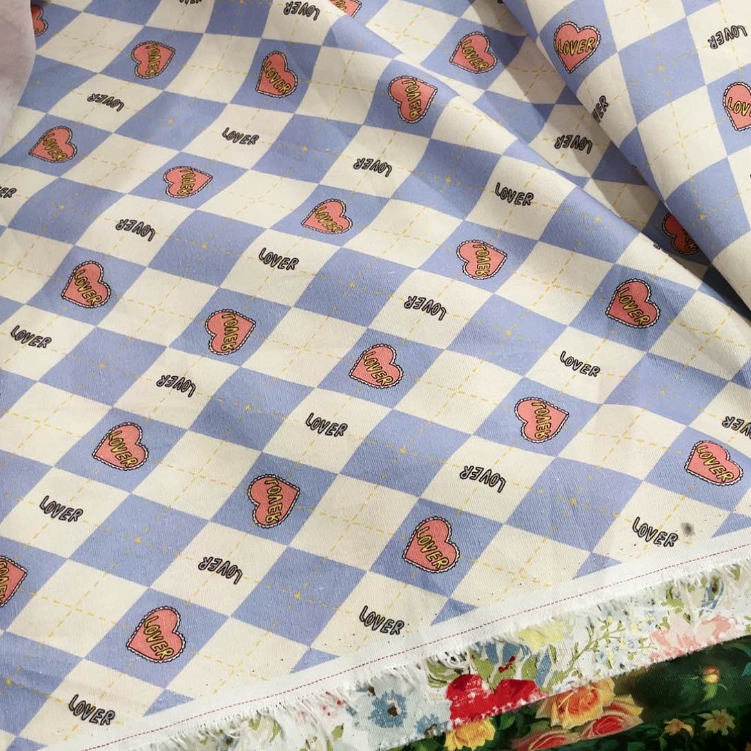 一米价纯棉8安帆布1.5米宽果子布艺地卷