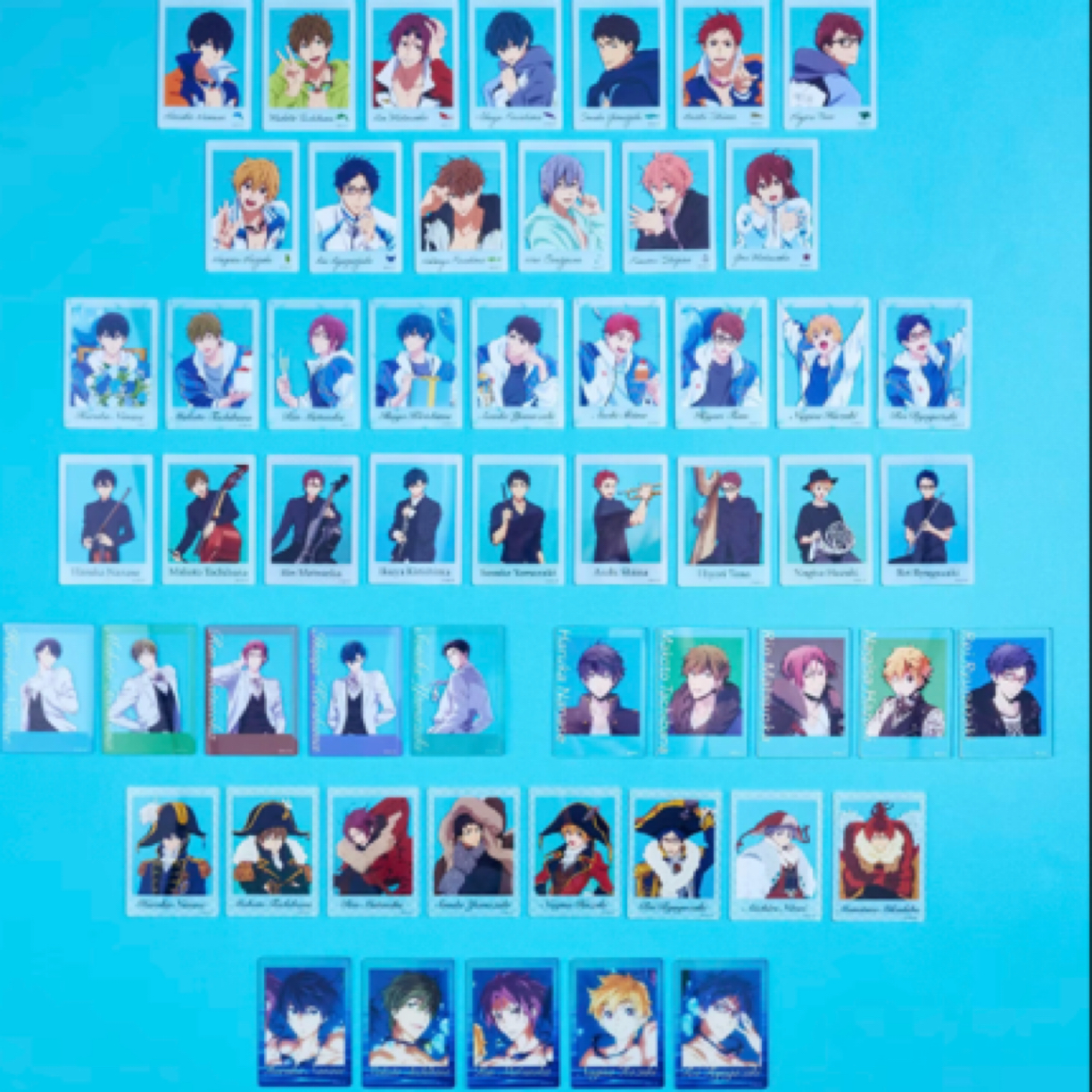 【饭团拆谷】Free！男子游泳部音乐会亚克力透卡（默认代拆）