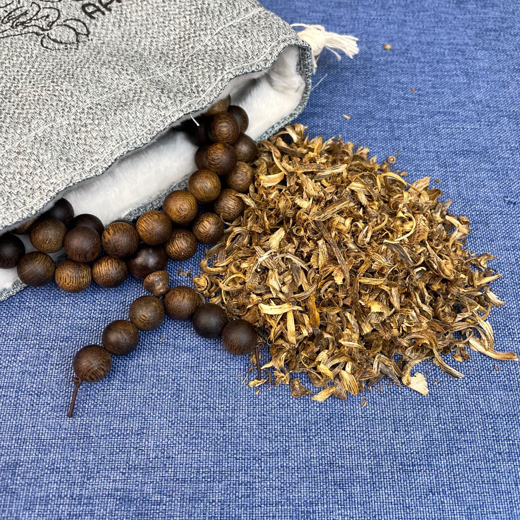 【福缘】海绿10mm*57颗沉木香作文玩