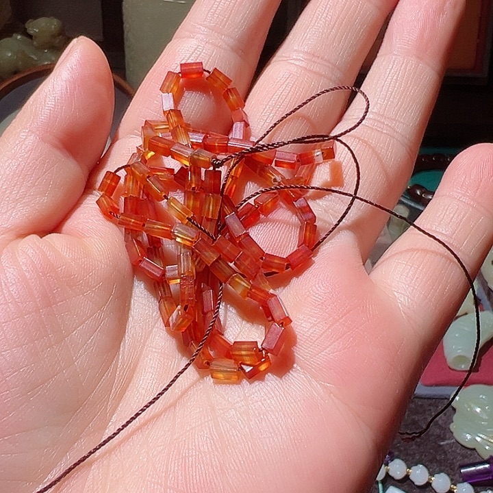 玛瑙/玉髓手链未镶嵌巨***庄