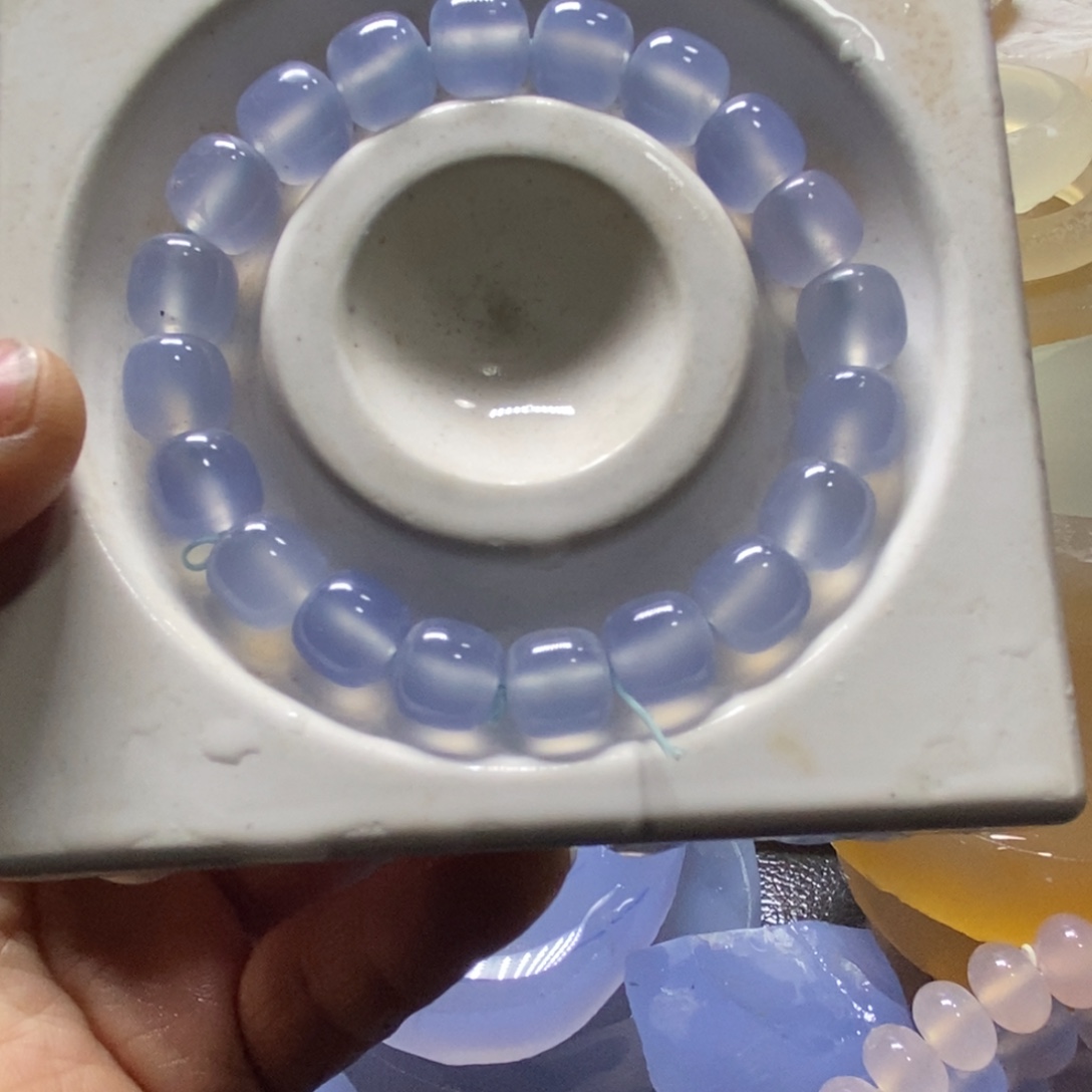 玛瑙/玉髓未镶嵌手链