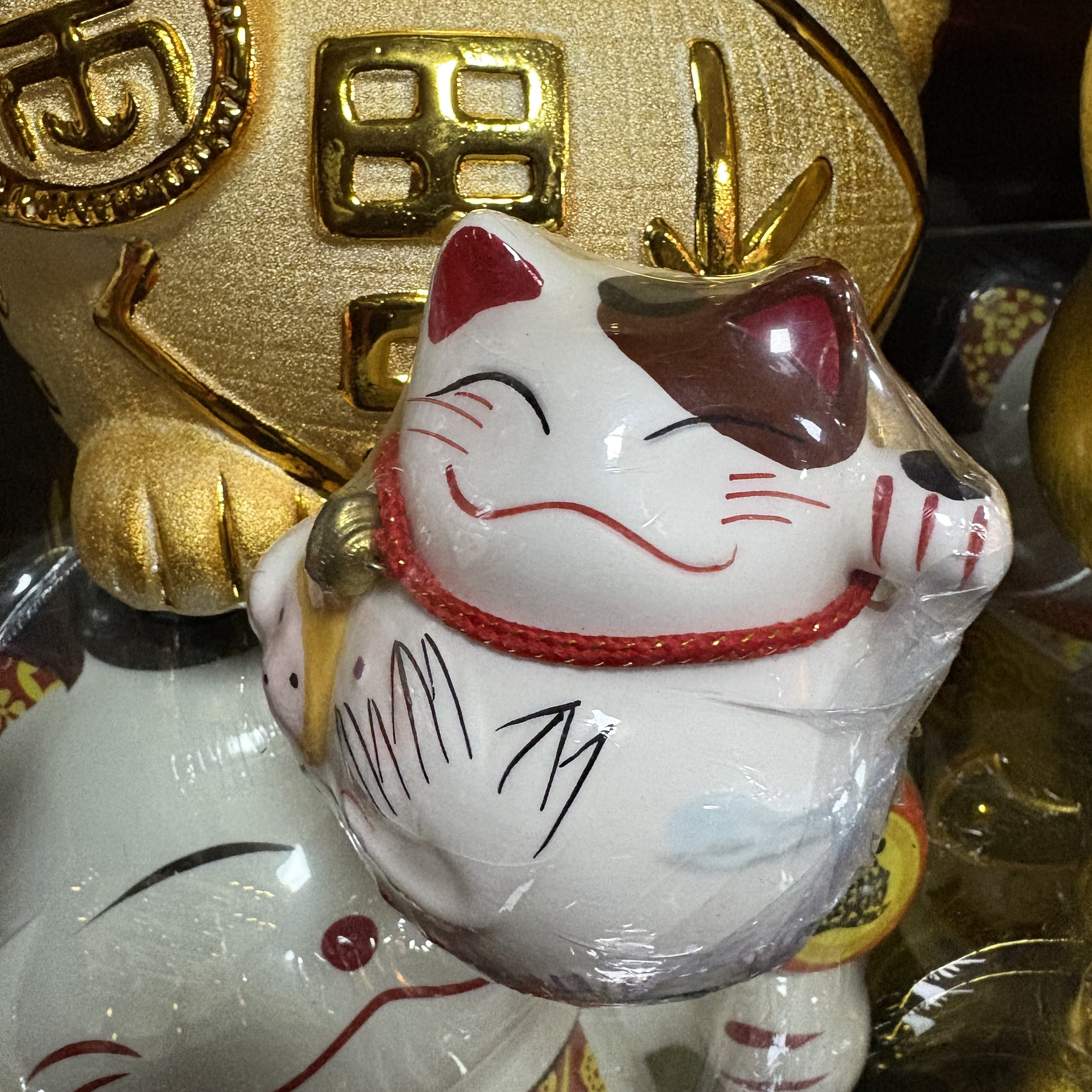 亿达5寸A号摇手招财白猫（119-0001）