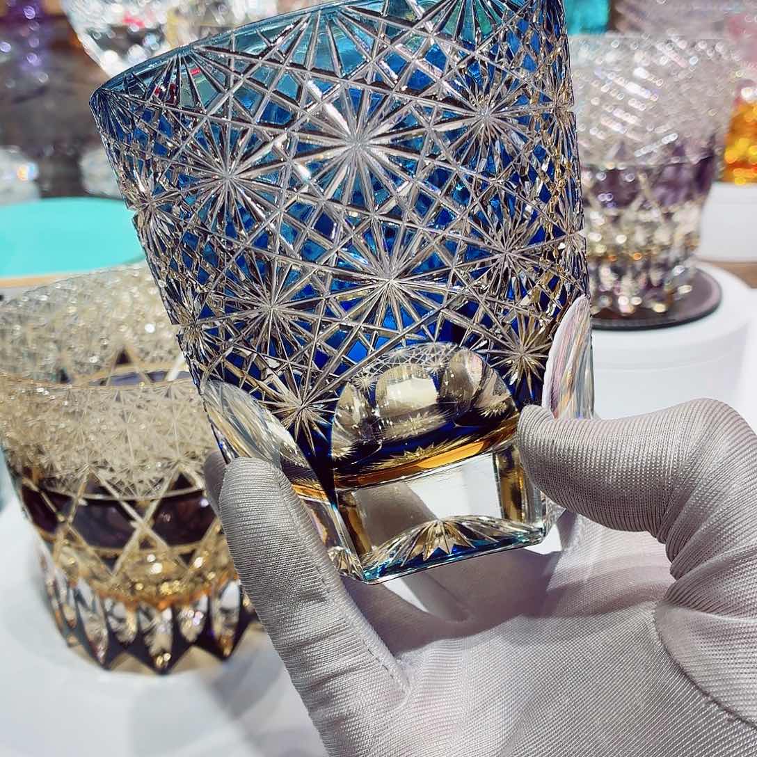 水晶玻璃无盖款威士忌