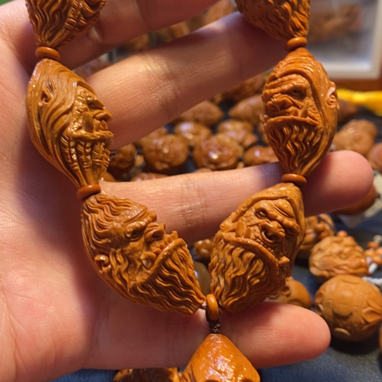 【闪购商品】橄榄核手串/手链苏工名家高货老油核满工魔兽世界