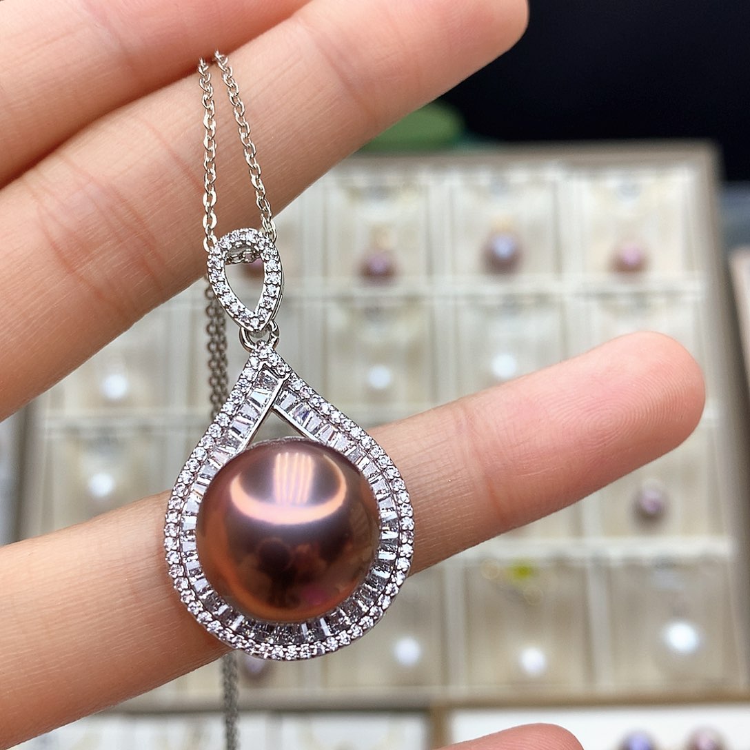 淡水珍珠颈饰合金