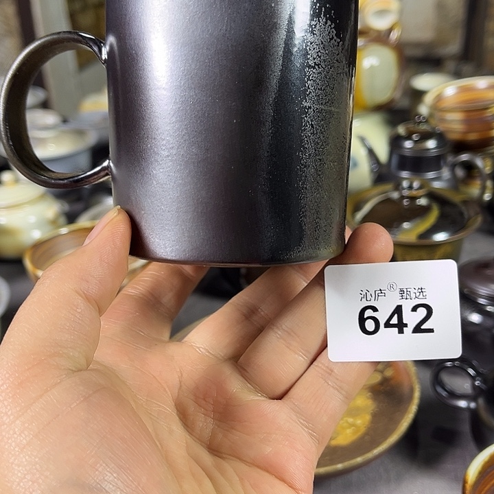 沁庐柴窑古法柴烧全手工茶具