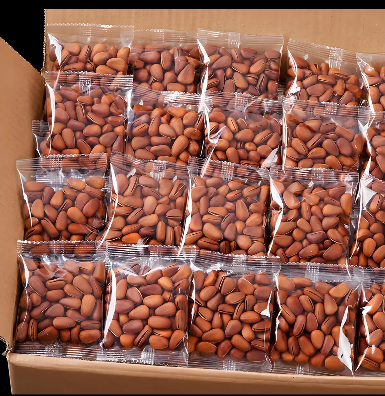 拆25保56 个人单高品质东北红松子对对碰 下单两次机会