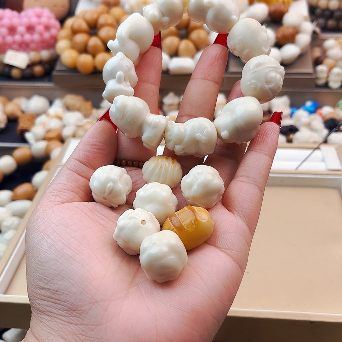 菩提根/象牙果手串卷***了卷卷