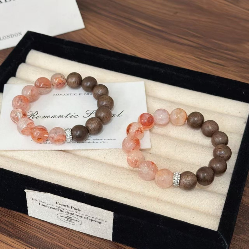 X2958红胶花手链高端轻奢手串多样性发一