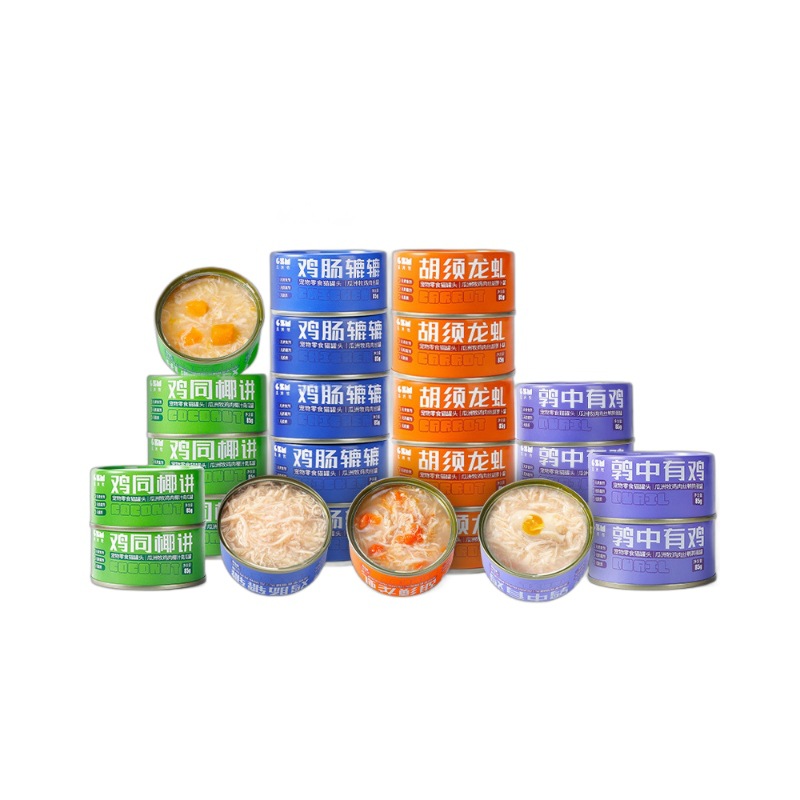 猫罐头主食罐补充发腮猫咪成幼猫湿粮鲜肉条