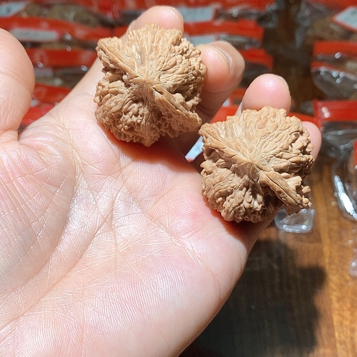 文玩核桃吊坠徽*郎满天星