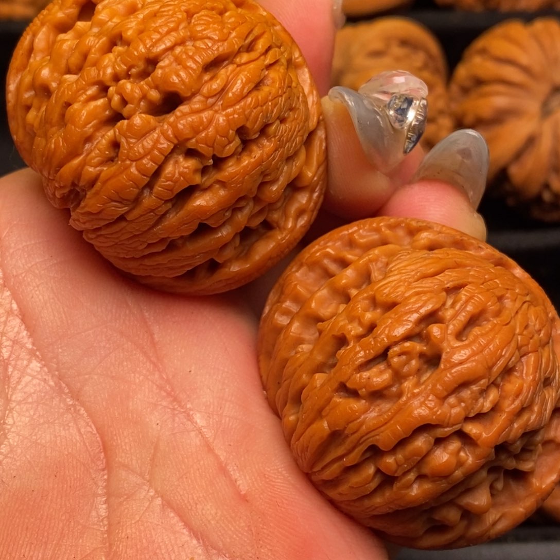 文玩核桃吊坠秦岭山脉核桃