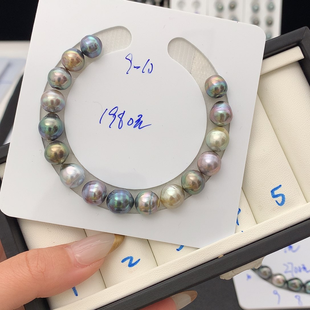 海水珍珠裸珠未镶嵌9-10