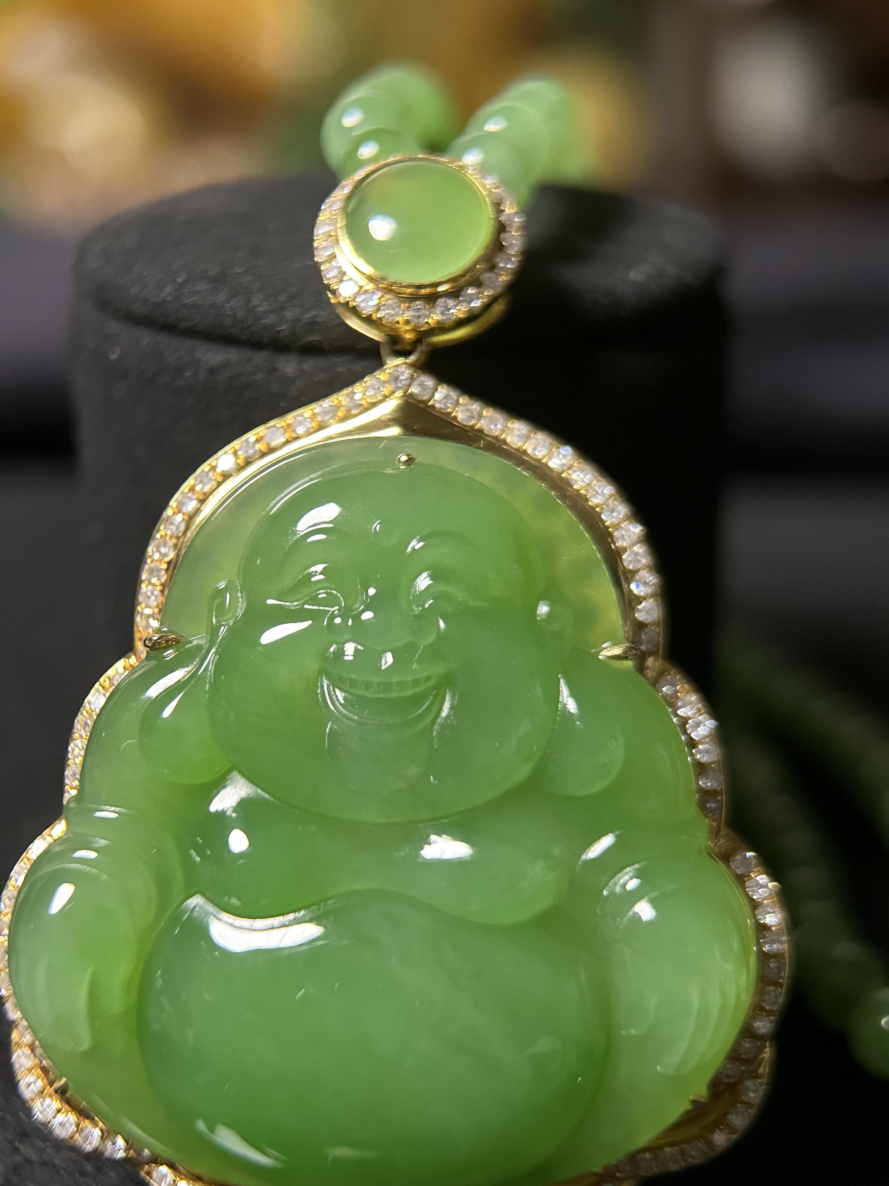 苹果绿精品大佛公（整套）裸佛38.7