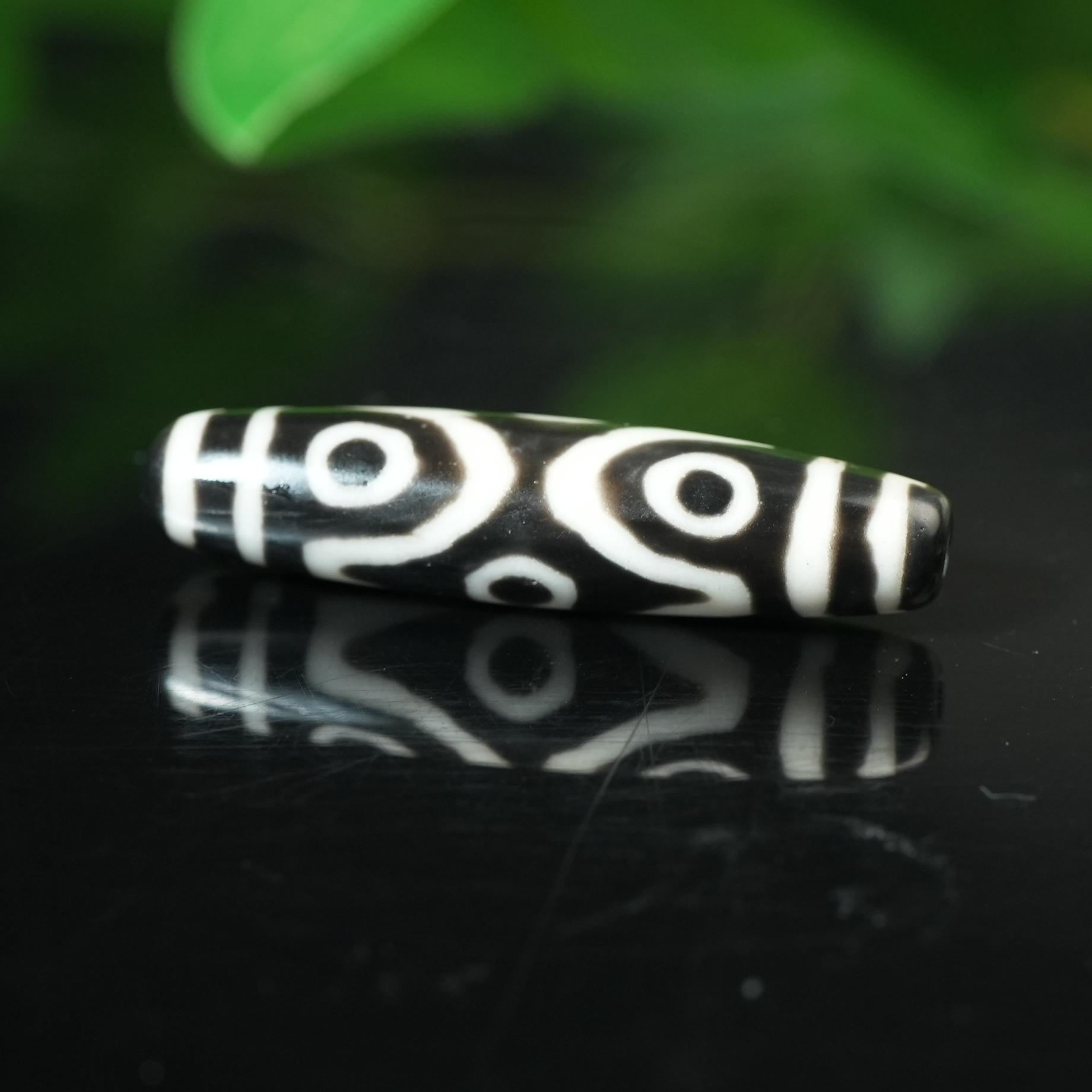 清代六眼料珠【古珠精选】AAJJ2501212025