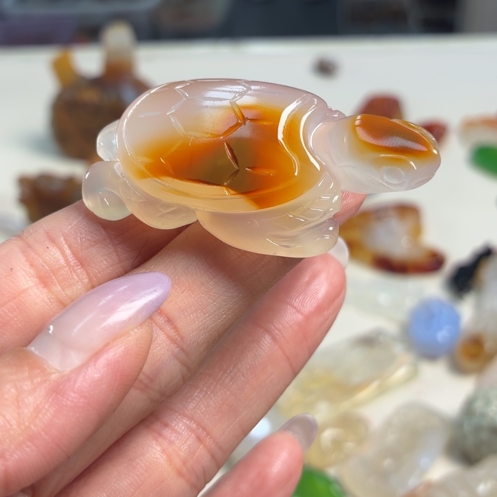 肽***哥玛瑙/玉髓未镶嵌吊坠(不含链)