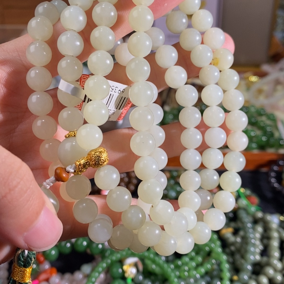 和田玉手链未镶嵌