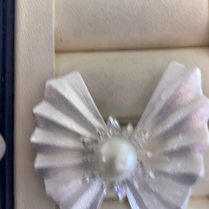 未镶嵌胸饰海水珍珠