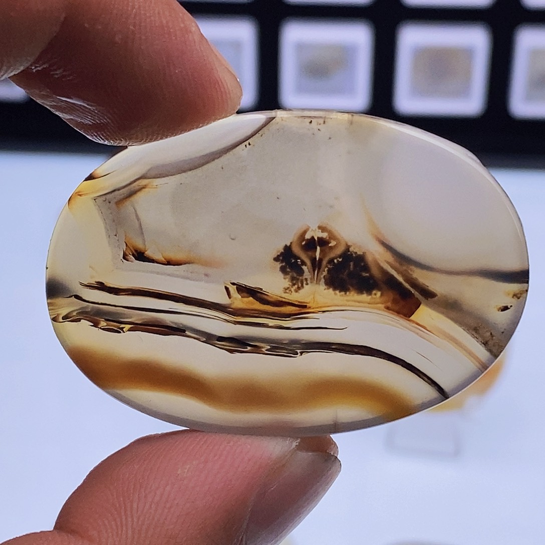 玛瑙/玉髓未镶嵌吊坠(不含链)83