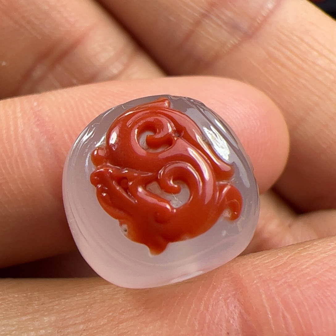 未镶嵌珠子南红玛瑙