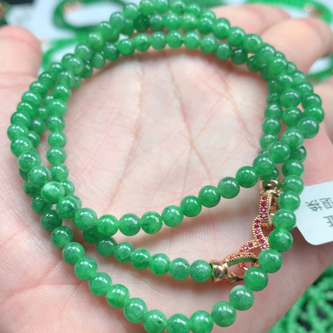 翡翠手链未镶嵌翡翠