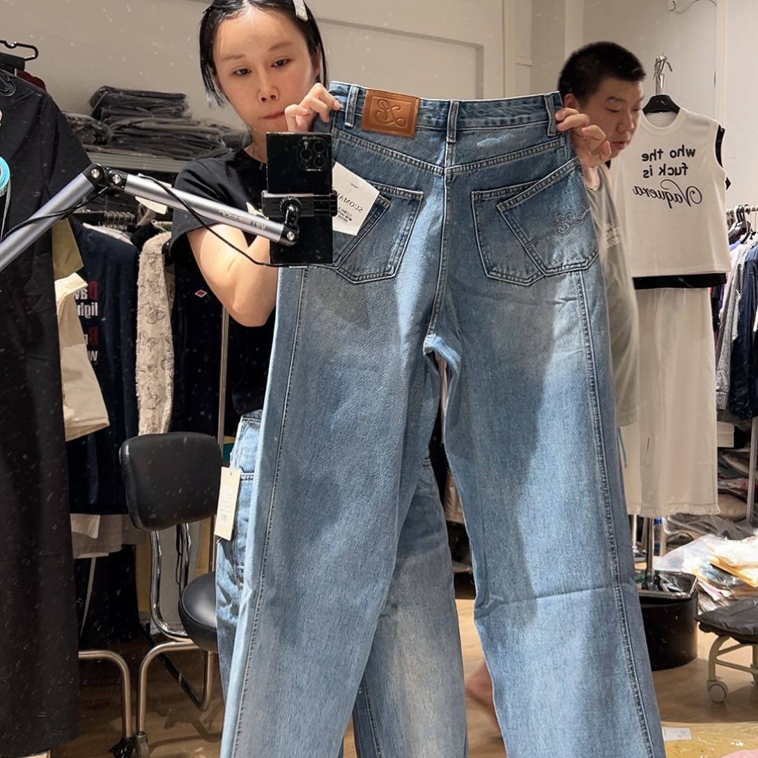 醋酯纤维索马拉牛仔裤66029L码数