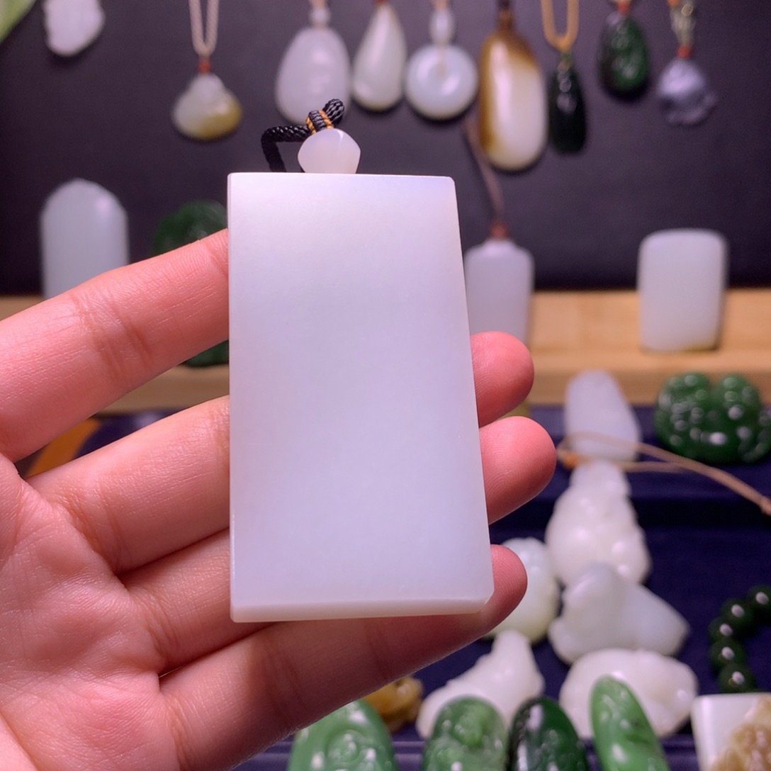 和田玉挂件未镶嵌用****4