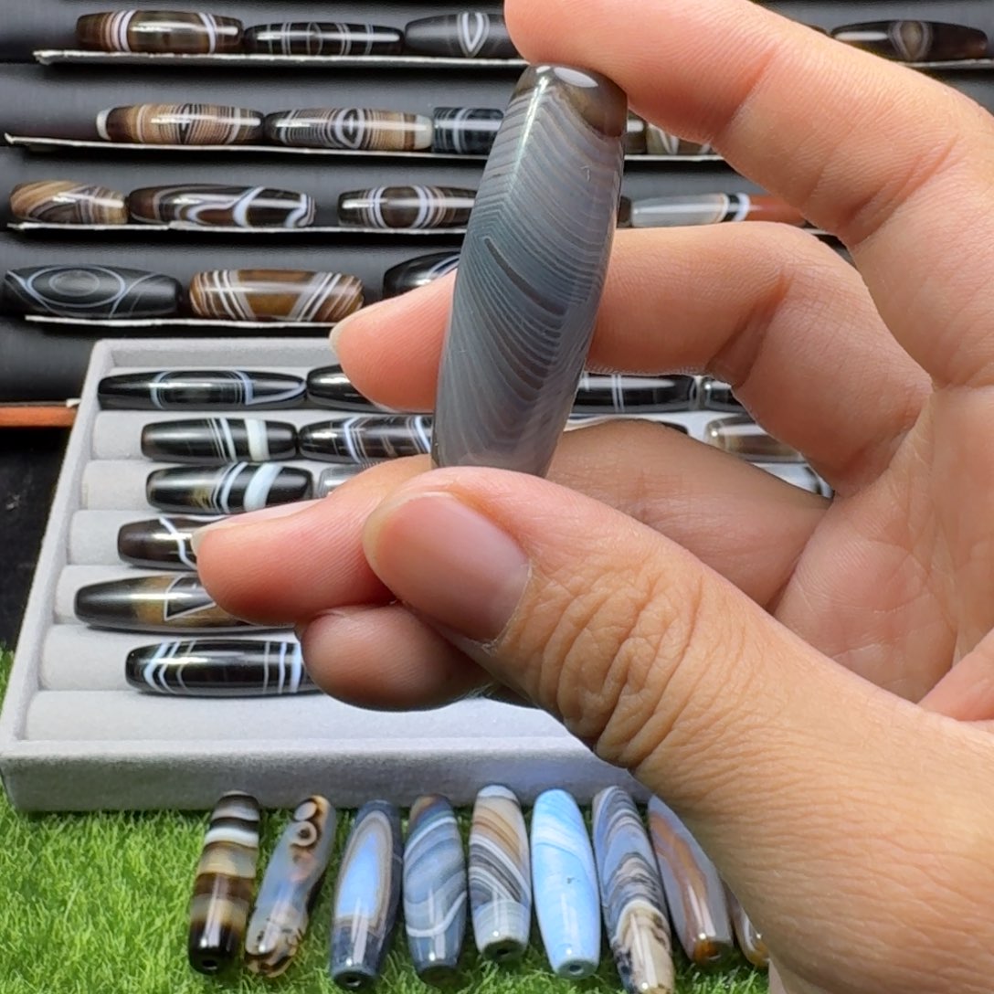 玛瑙/玉髓未镶嵌吊坠(不含链)