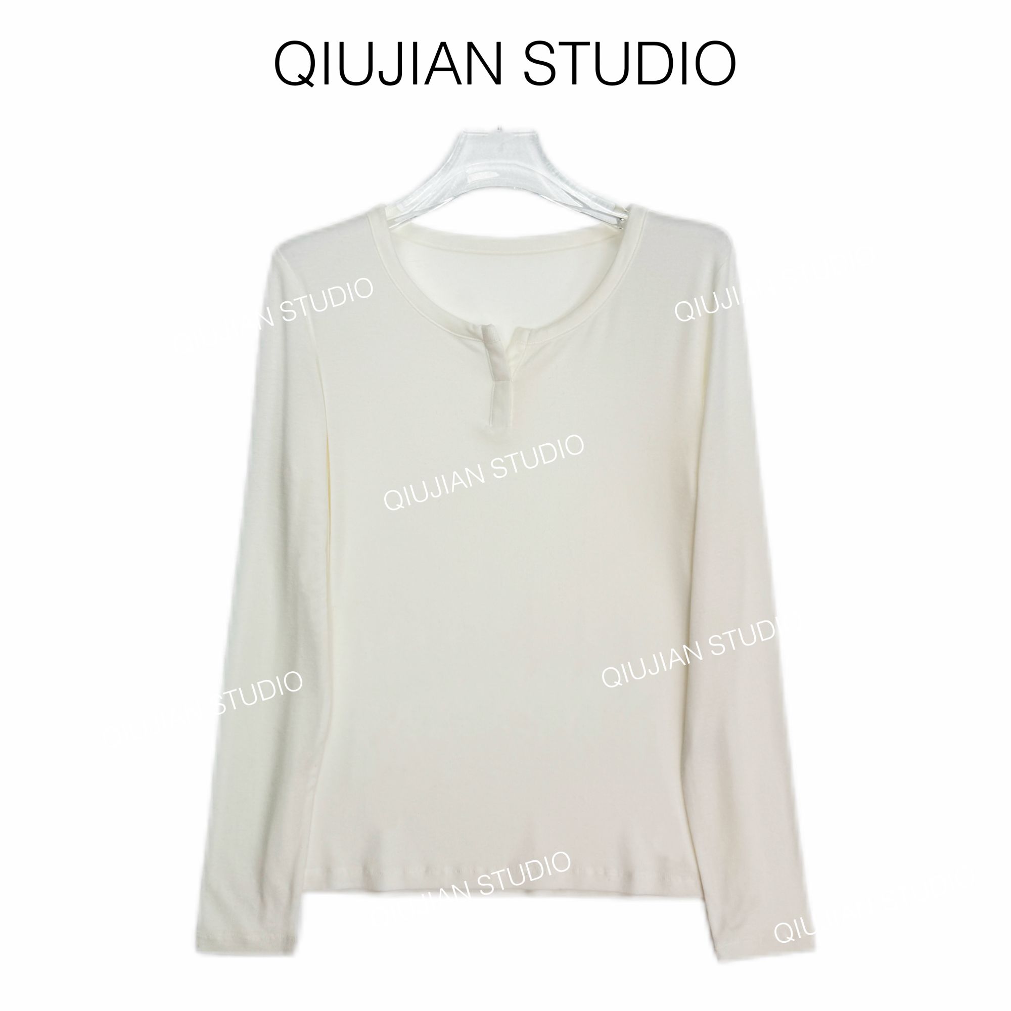 【燕姐专享】CHUNJIAO【春意绒绒】（天丝羊毛）莱赛尔绵羊毛薄款长袖T