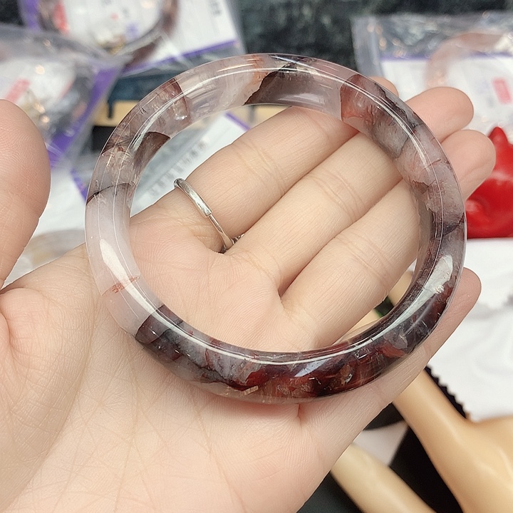 黄晶手镯未镶嵌177（5859事实上）