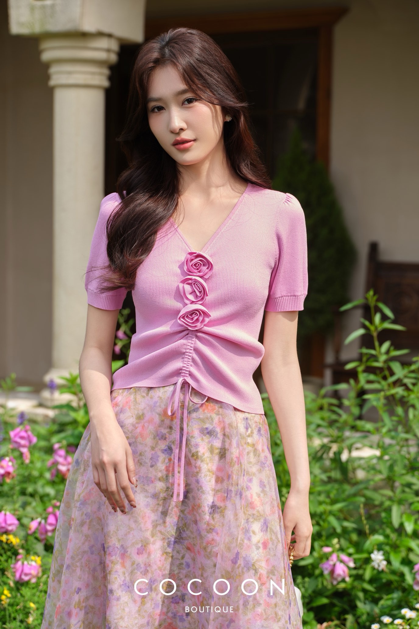 COCOON夏季针织短袖104070