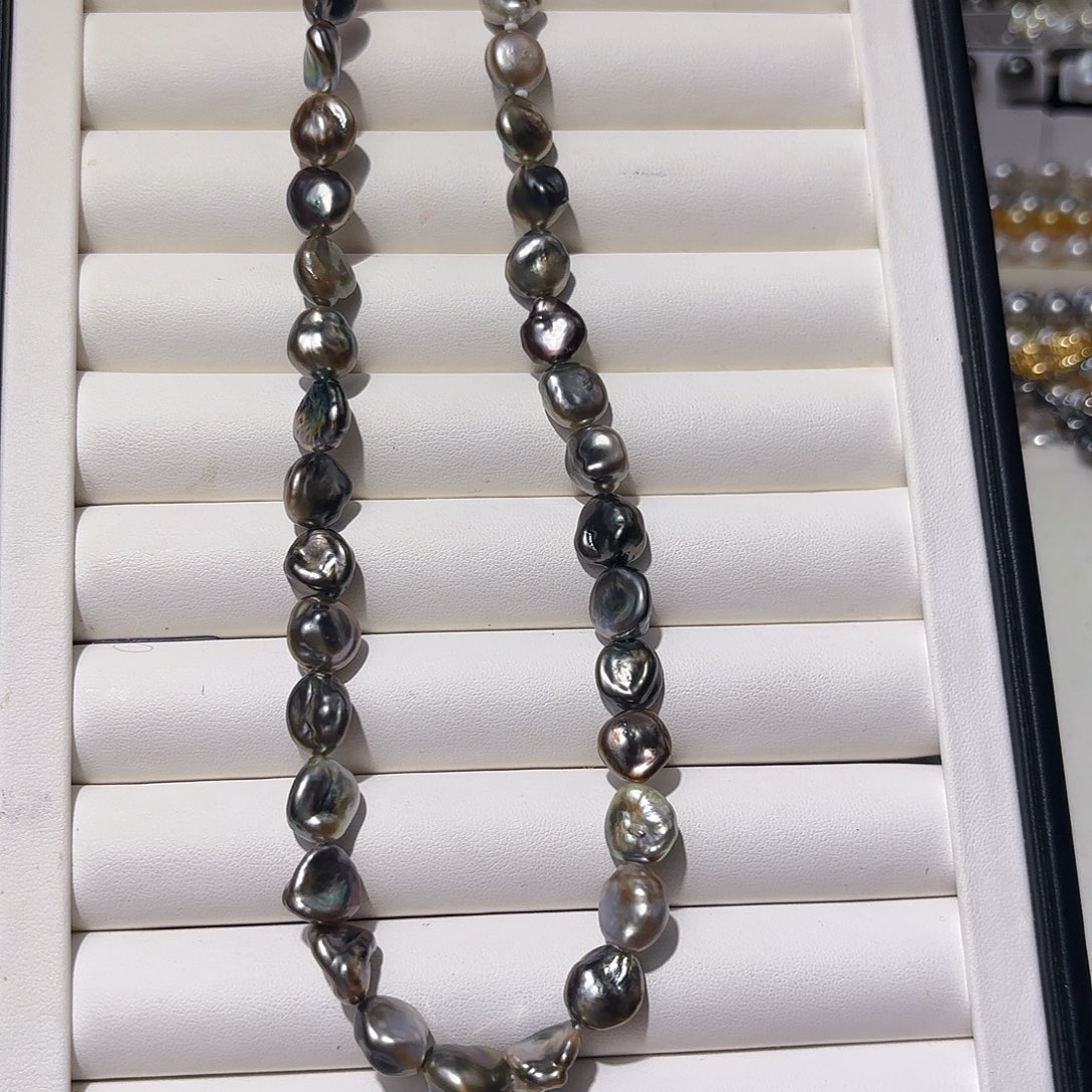 海水珍珠颈饰银S925镶嵌