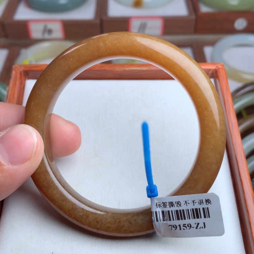 【闪购商品】和田玉手镯未镶嵌56.2