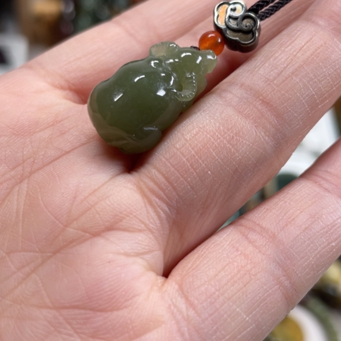 【闪购商品】岫岩老玉（透闪石质玉）挂件未镶嵌